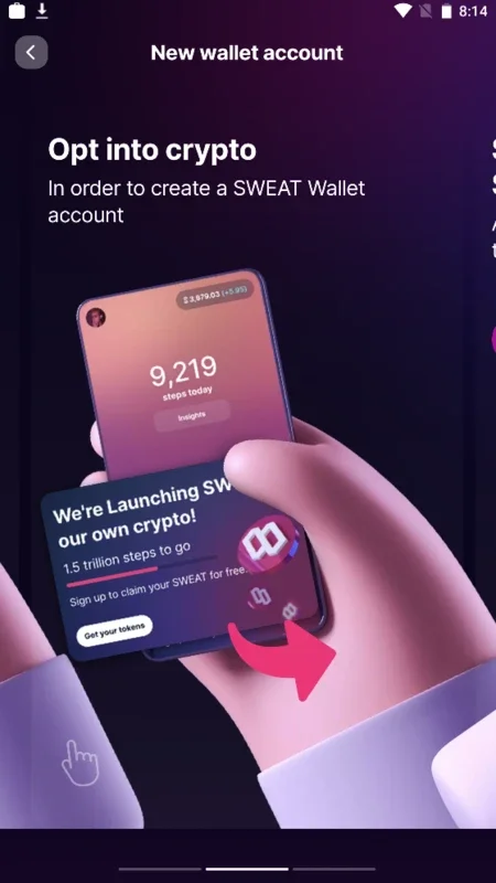 Sweat Wallet for Android: Manage Your Sweatcoin