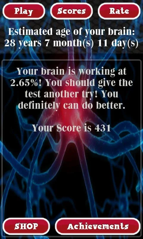 Brain Age Test Free for Android - Assess Your Mental Agility