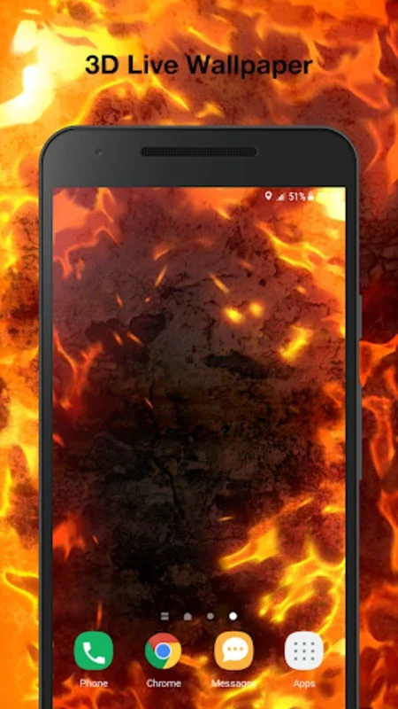 Fire Edges Live Wallpaper for Android - Enhance Your Screen