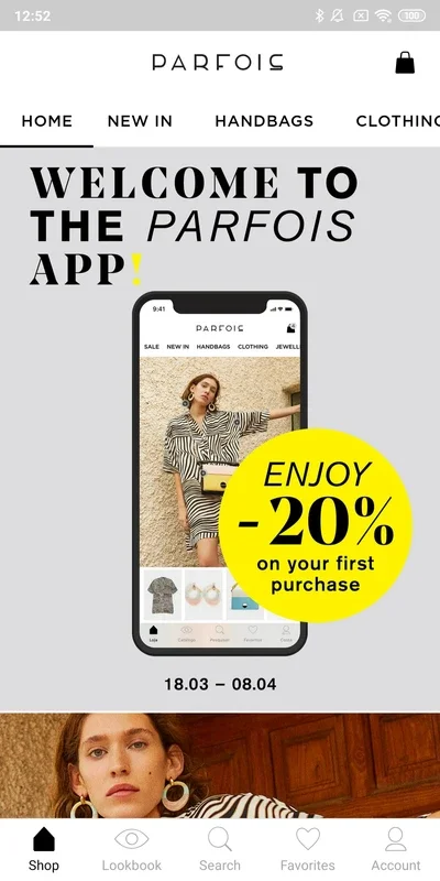 Parfois for Android - Convenient Accessory Shopping