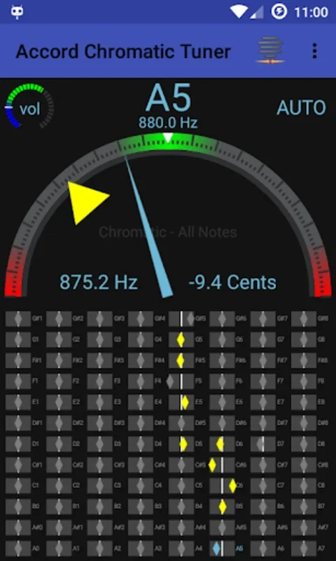 Accord Chromatic Tuner for Android: Precise Instrument Tuning