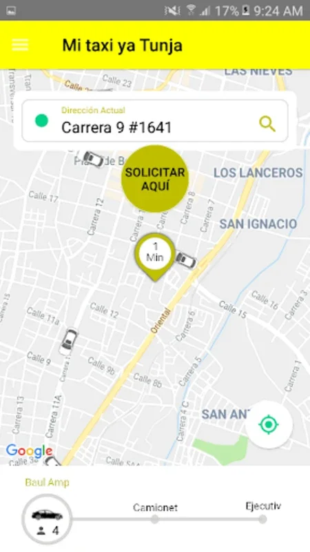 Mi taxi ya Tunja for Android - Streamline Your Taxi Booking