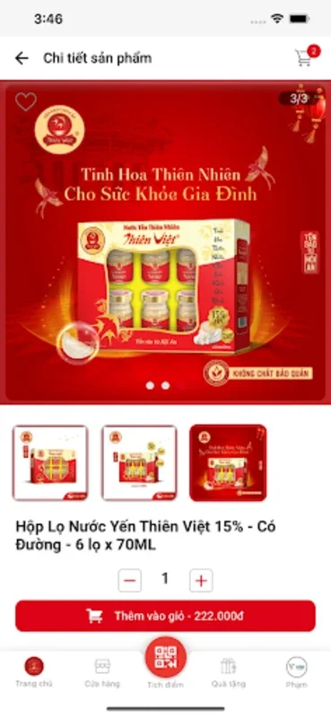 Q-ShopThienViet for Android: Effortless Shopping for Bird's Nest Products