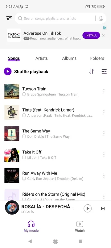 Mi Music for Android - Stream and Play Your Favorite Songs