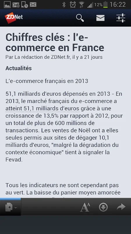 ZDNet France for Android: Stay Informed with Tech News