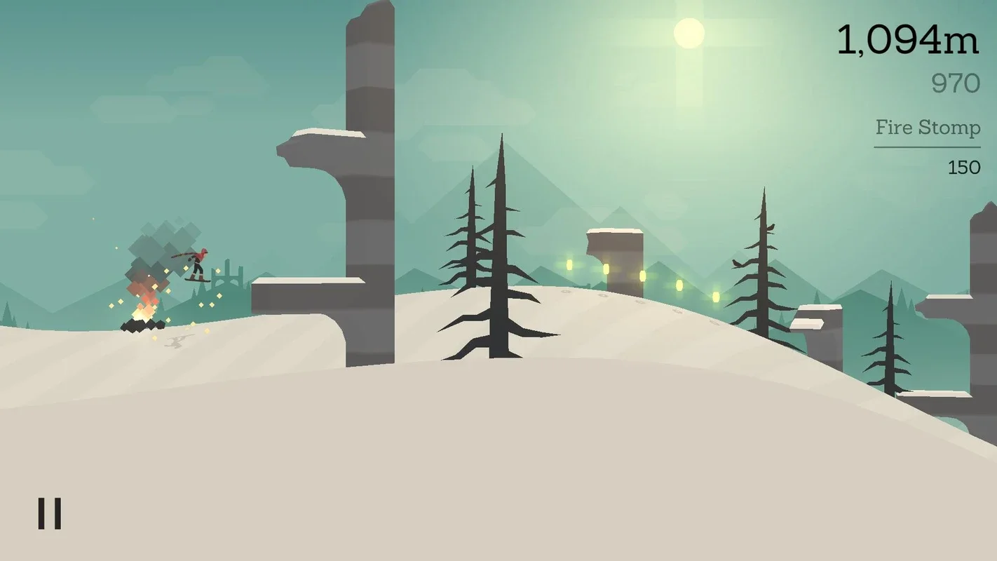 Alto's Adventure on Android: An Exhilarating Snowboarding Experience