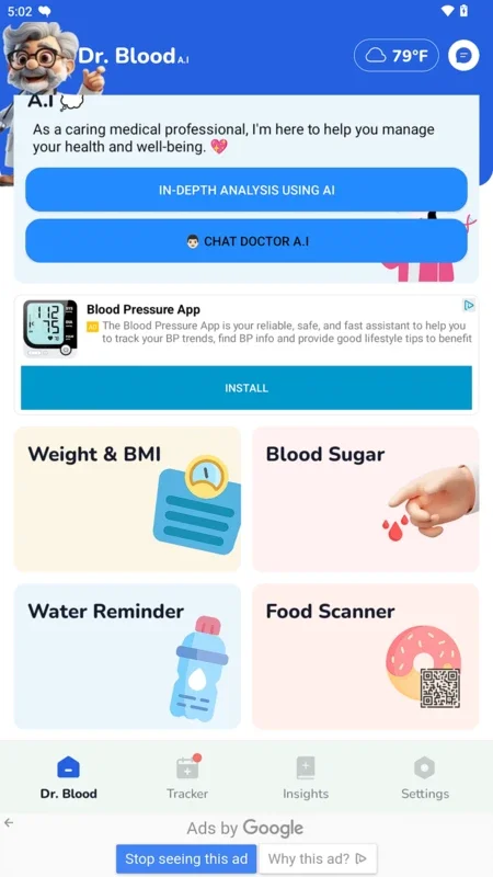 Dr. Blood for Android - Keep Track of Health on Your Device