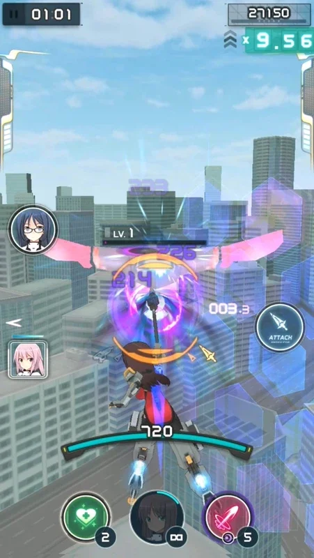 Alice Gear Aegis for Android: Anime - Style Action Game