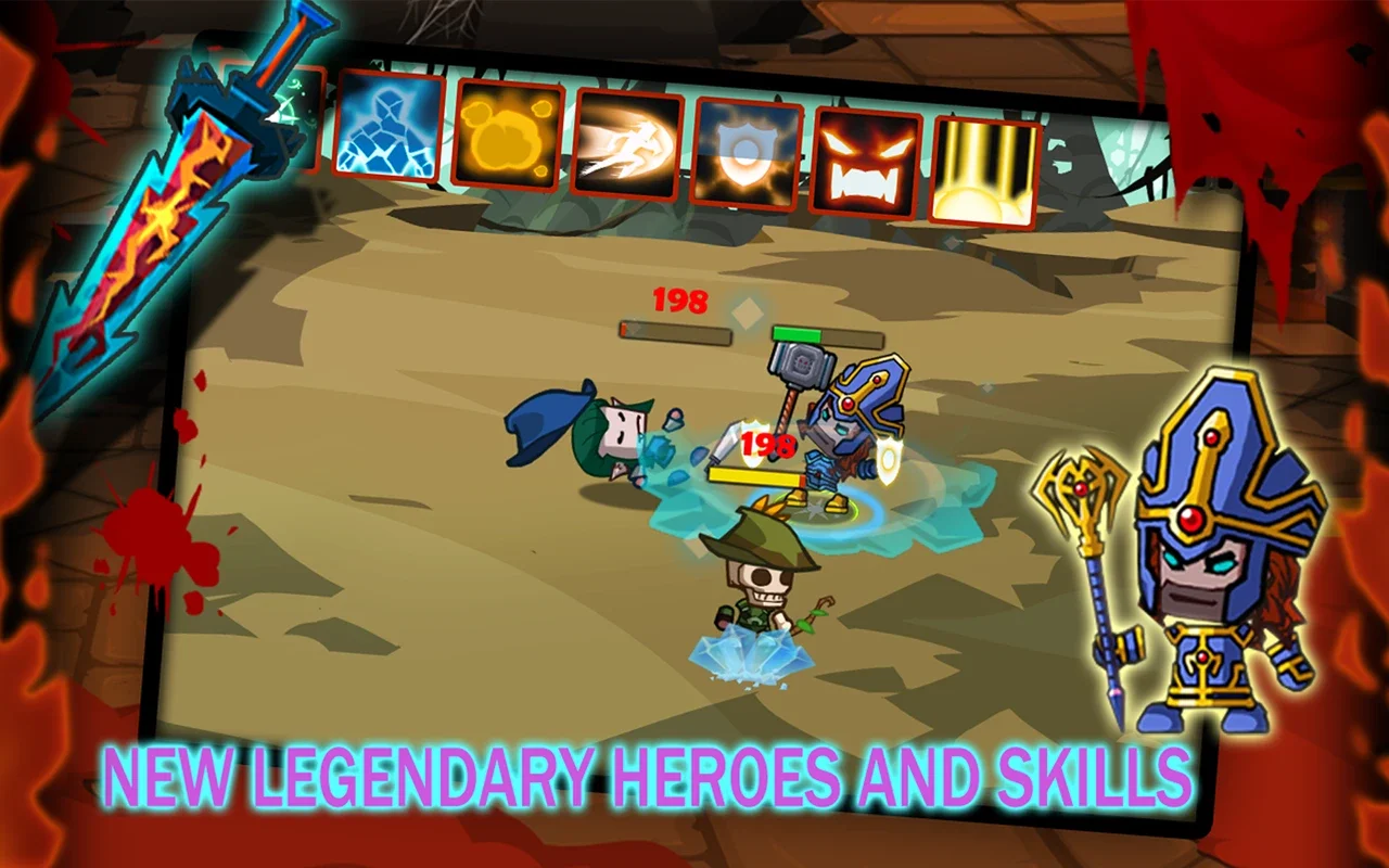 Heroes vs Monsters for Android - An Epic RPG Adventure