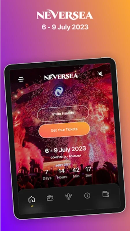 Neversea for Android: Enhancing Festival Experience