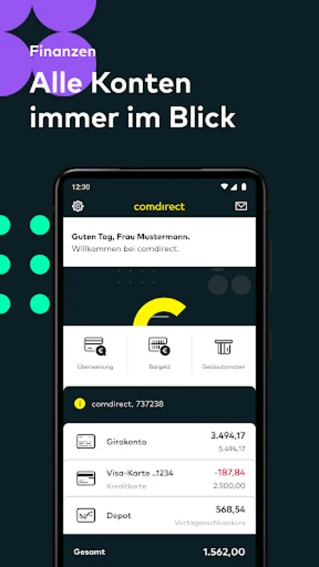 comdirect for Android - Manage Finances Securely