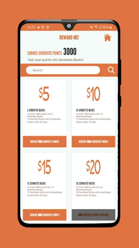 Serenitee Rewards for Android - Earn Exclusive Dining Rewards