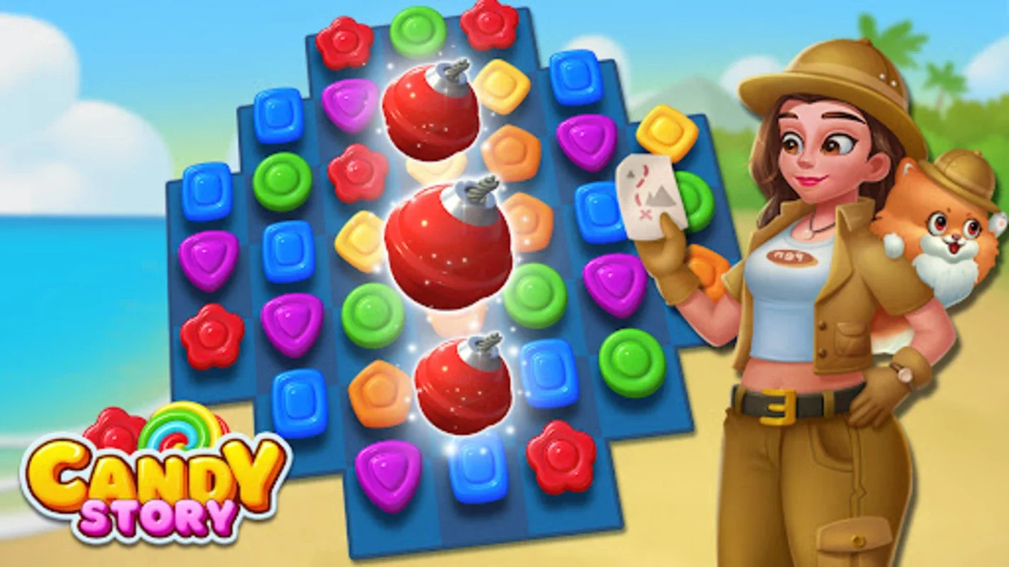 Candy Story - Match 3 Manor for Android: Sweet Puzzles Await