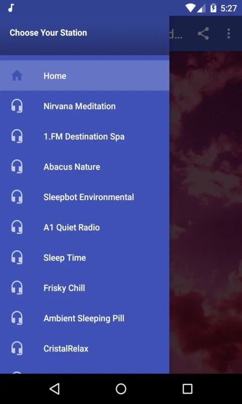 Nature Sounds Free Radio for Android - Stress Relief App