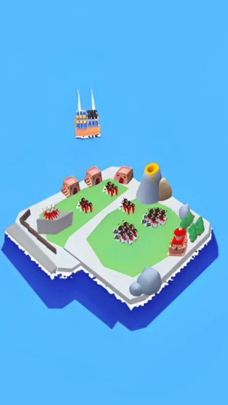 Idle Island Merge War for Android - Engaging Island Warfare