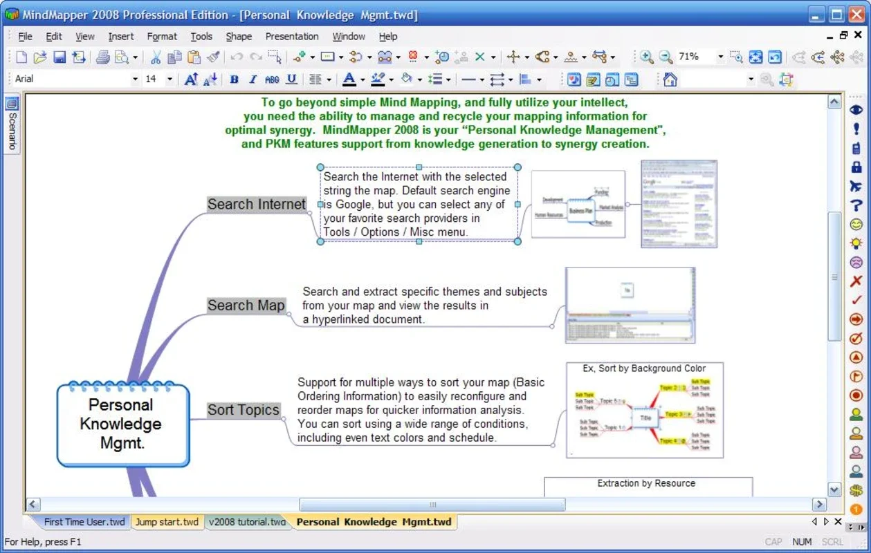 MindMapper for Windows - Unleash Your Creativity