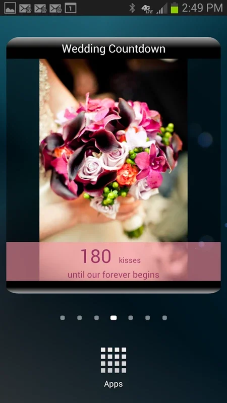 Wedding Countdown Widget for Android - Personalized Romance