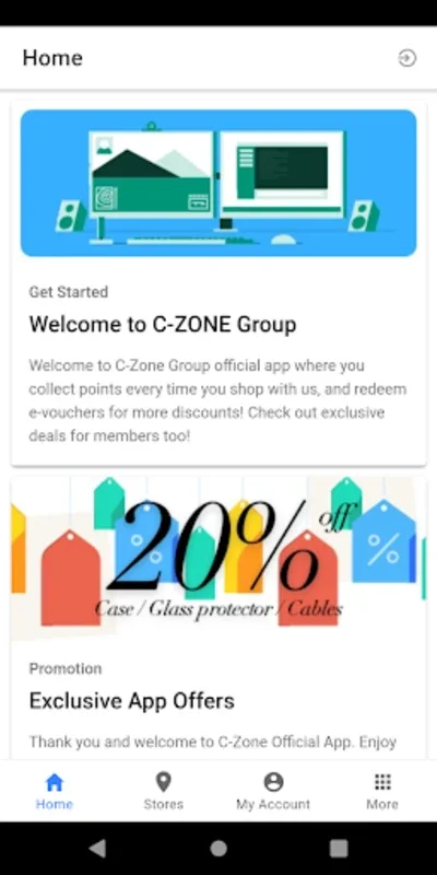 The C-Zone Group for Android: Effortless Rewards & Deals