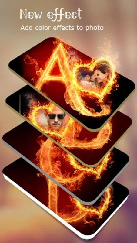 Fire Text Photo Frame for Android - Download the APK from AppHuts