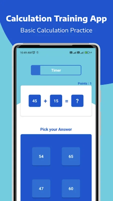 Mental Calculation Training for Android - Download the APK from AppHuts