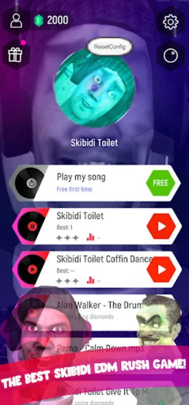 Skibidi Toilet Tiles Hop for Android - Engaging Challenges