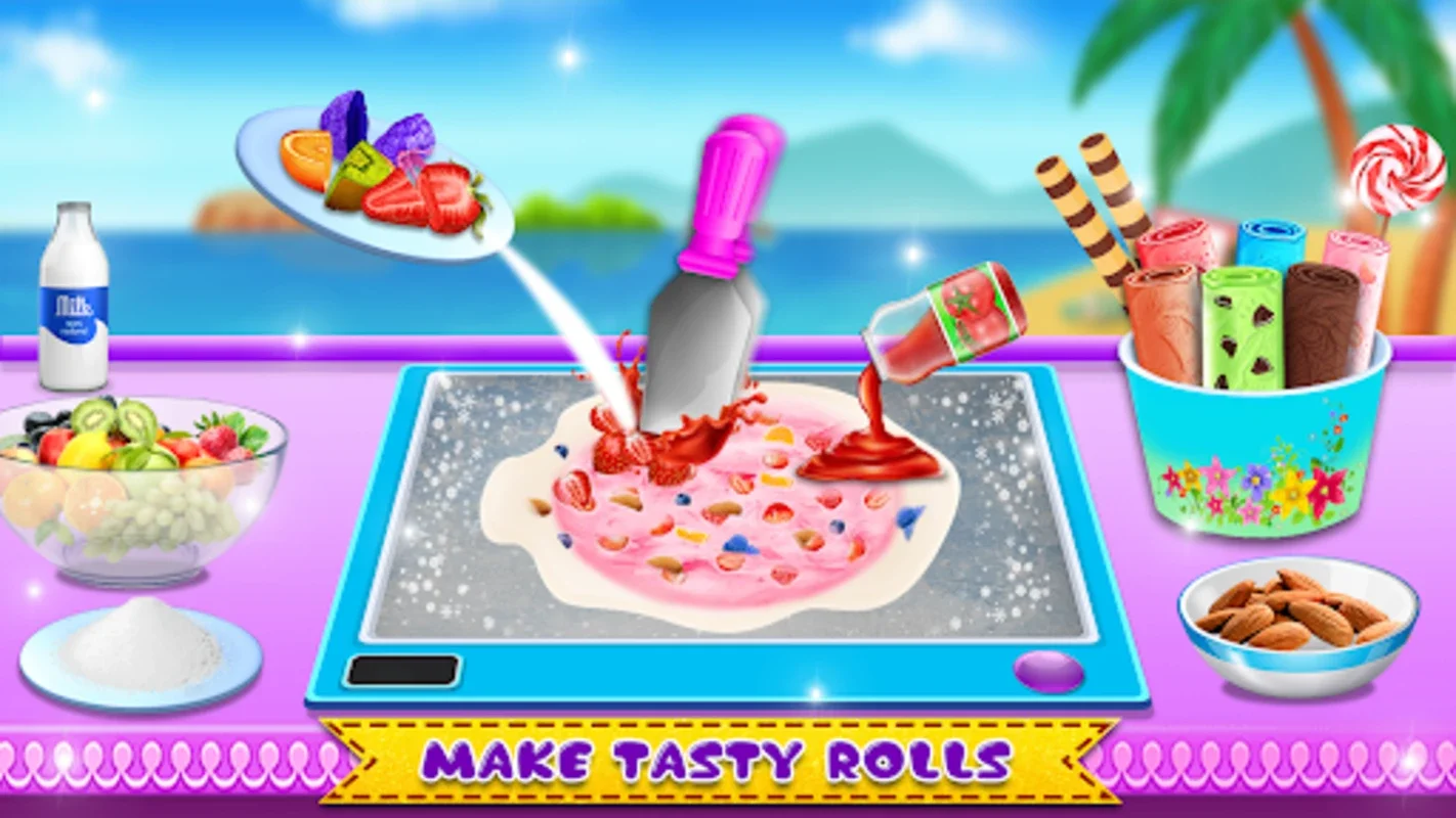 Ice Cream Roll: Cupcake Games for Android - Culinary Delight