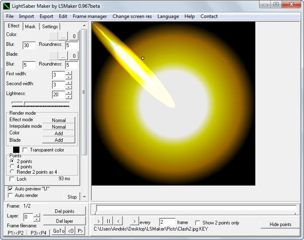 LSMaker for Windows: Add Lightsaber Effects to Videos