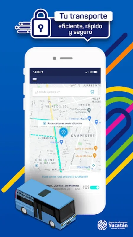 Va-y-Ven for Android: Optimize Mérida Travel with Real - Time Tracking