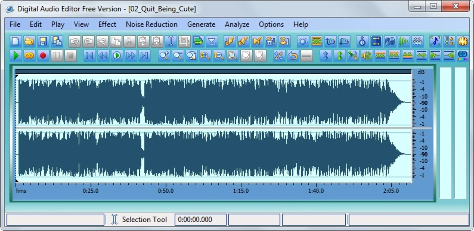 Digital Audio Editor for Windows - Free Audio Editing Tool