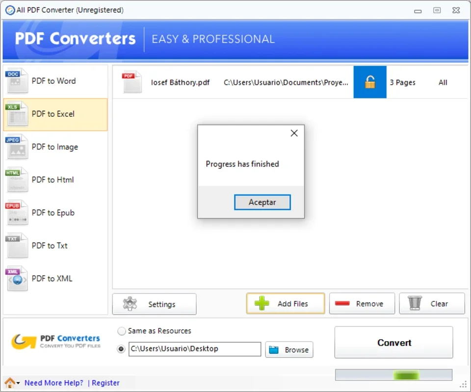 All PDF Converter for Windows - Convert PDF to Any Format