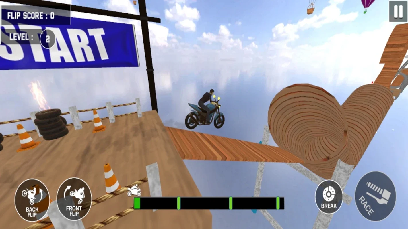 Motor Bike Stunt for Android - Thrilling Stunt Game