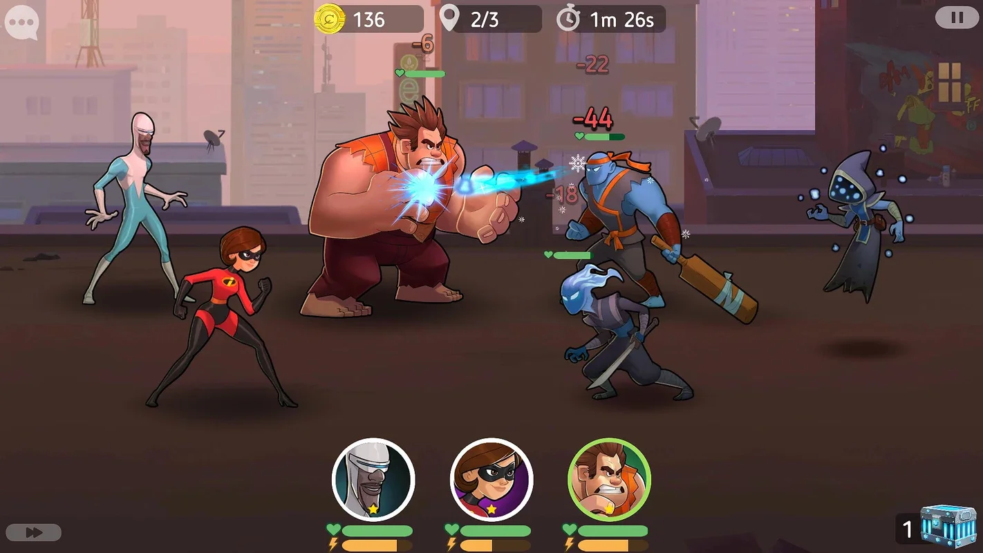 Disney Heroes: Battle Mode for Android - Download the APK from AppHuts