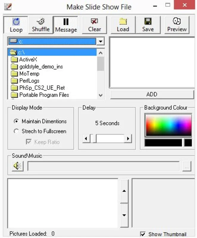 10. Slide Show: Easy Slideshow Creation for Windows