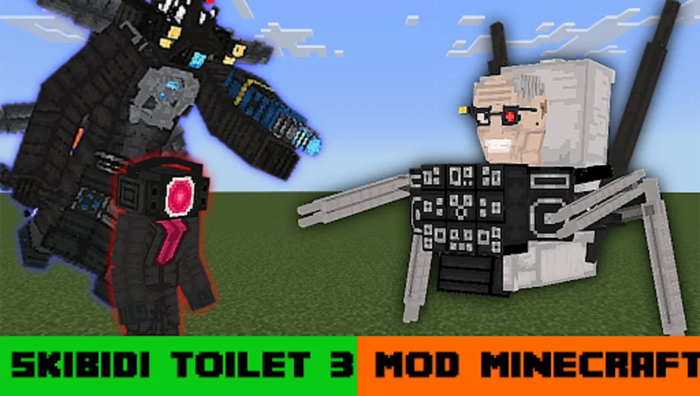 SKIBIDI TOILET 3 for Minecraft on Android: Customize Your Minecraft Experience