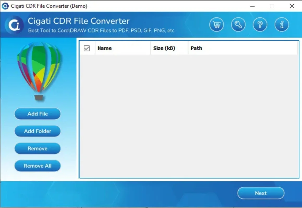 Cigati CDR Converter for Windows - Convert CDR Files Easily