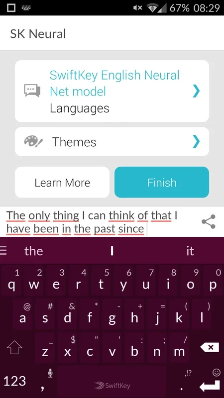 SwiftKey Neural for Android - Advanced Word Prediction Keyboard