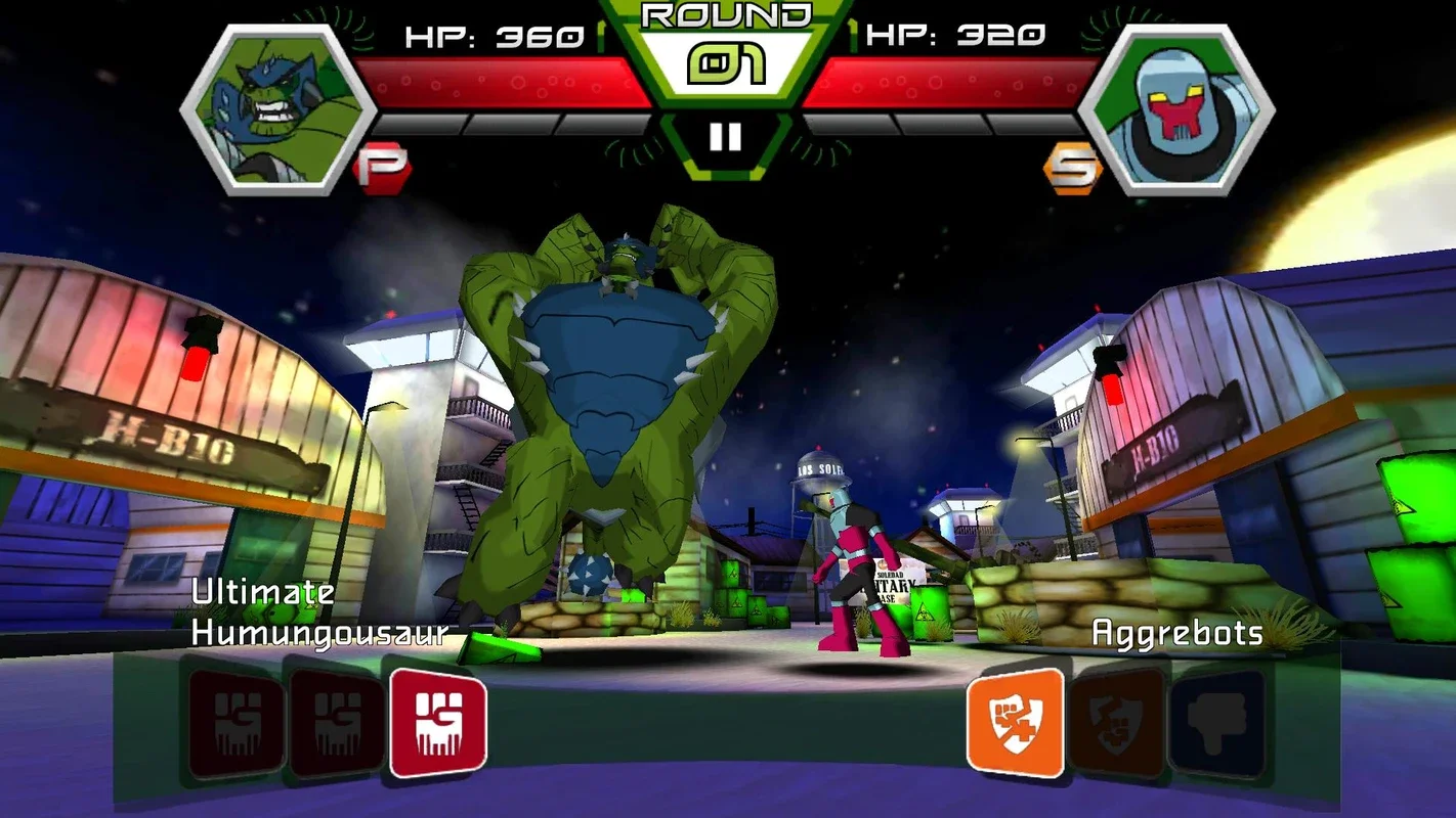 Ben 10 Xenodrome for Android: Strategic Turn - Based Battles