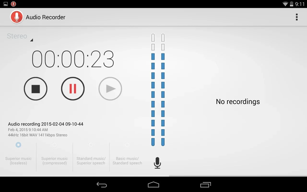 Audio Recorder for Android - Intuitive Recording Solution