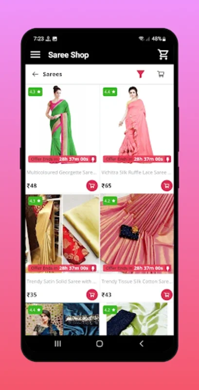 Saree Shop : Online Shopping for Android - Diverse Styles & Features