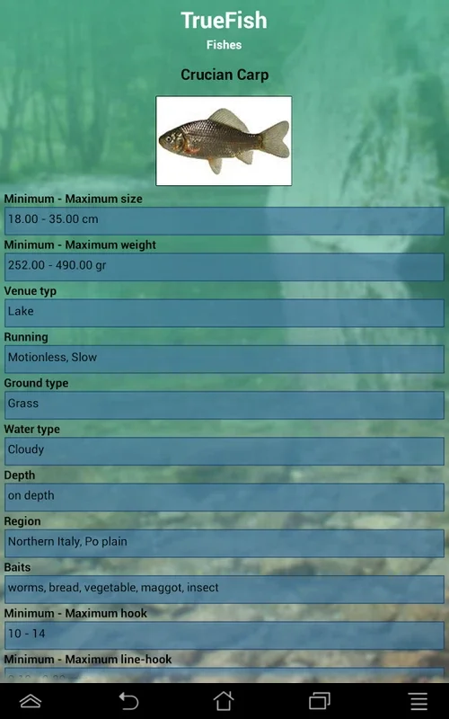 TrueFish Lite on Android: Immersive Fishing Simulation