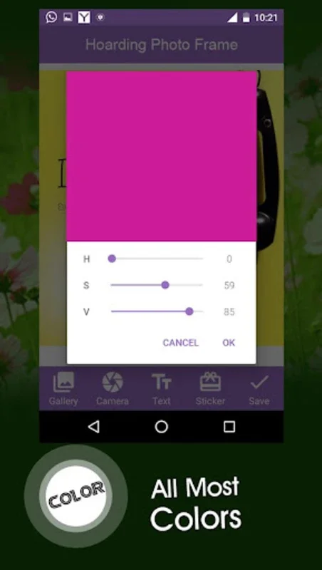 Hoarding Photo Frame for Android - Transform Photos