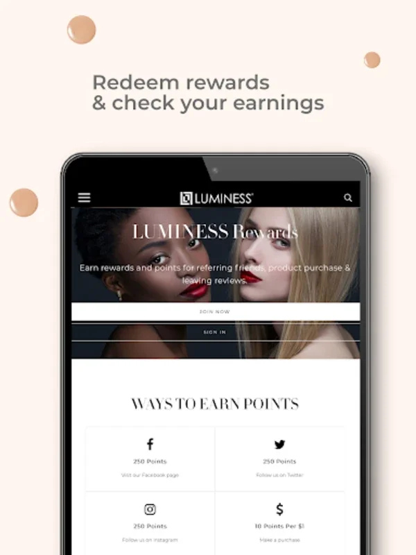 LUMINESS for Android - Enhance Your Beauty