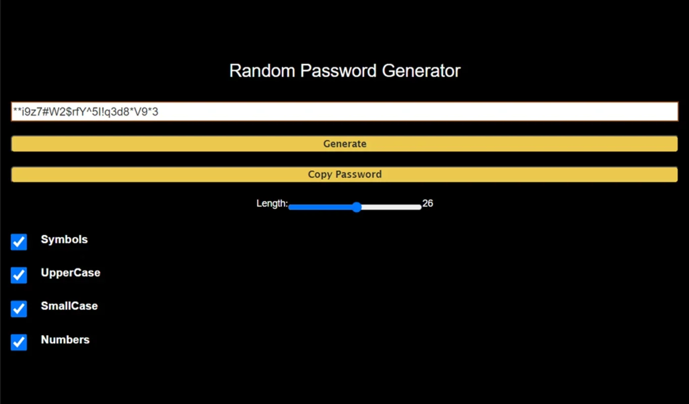 random password generator for Android - Secure and Ad-Free