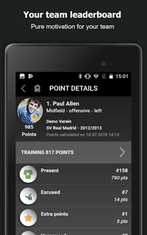 easy2coach - Soccer for Android - Manage and Train with Ease