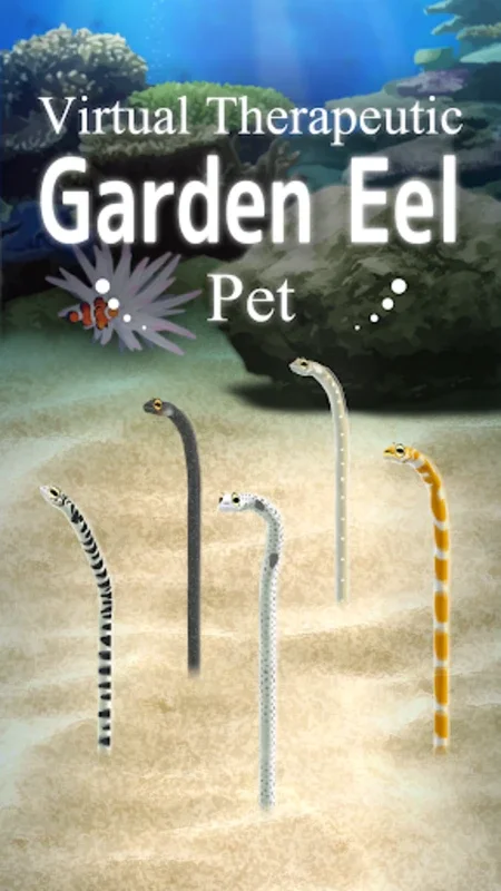 Garden Eel Pet for Android - A Calming Virtual Companion