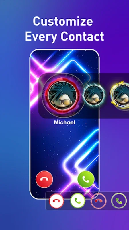 Call Screen Theme: Color Phone for Android - Add Vibrancy to Your Calls