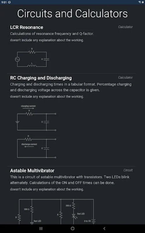 Electrator for Android - Boost Your Electronics Projects