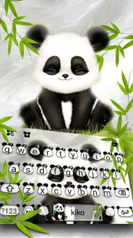 Baby Panda Keyboard for Android - Customize Your Typing