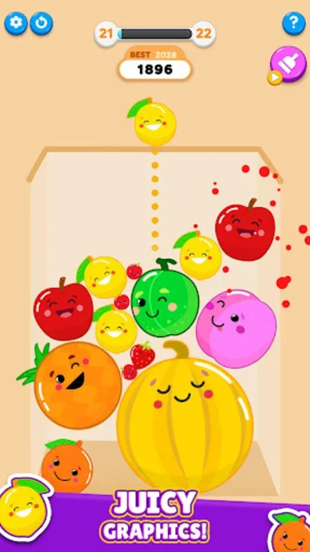 Fruit Merge: Watermelon Puzzle for Android - Strategic Fruit Merging