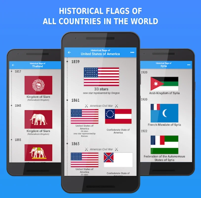 Historical Flags for Android - Explore Flag History